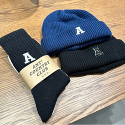 BEAMS GOLF（ビームス ゴルフ）【別注】ANTi COUNTRY CLUB TOKYO / ロゴニットキャップ（帽子 ニット キャップ）通販｜BEAMS