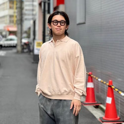 BEAMS T（ビームスT）AURALEE / Pima Light Sweat Polo（シャツ