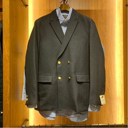 BEAMS PLUS BEAMS PLUS Mall Tweed 4-Button Double Breasted