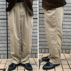BEAMS PLUS（ビームス プラス）2 Pleats Trousers PE Twill（パンツ