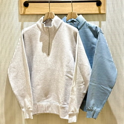 BEAMS（ビームス）ハーフジップ スウェット（トップス
