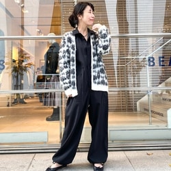 BEAMS BOY（ビームス ボーイ）NEEDLES / Mohair Cardigan Rose（トップス カーディガン）通販｜BEAMS