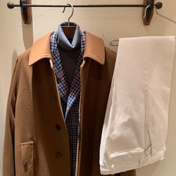 beams lights loro piana ステン コレクション カラー コート