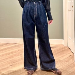 BEAMS HEART(ビームス ハート)タックワイド デニムパンツ(S BEAMS HEART(ビームス ハート)タックワイド デニムパンツ(S