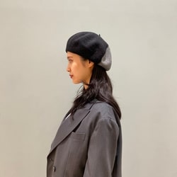 BEAMS BOY BEAMS BOY-tone beret (hats, hunting caps, berets