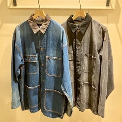 BEAMS（ビームス）の「BEAMS / ルーズ デニム カバーオール