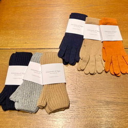 アイス・ブルー・カシミア・グローブ – Johnstons of Elgin