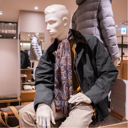 BEAMS F（ビームスF）【別注】Barbour / TRANSPORT ウォッシュド
