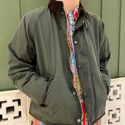BEAMS F（ビームスF）【別注】Barbour / TRANSPORT ウォッシュド