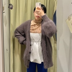 Ray BEAMS(レイ ビームス)RBS / アンゴラ ミックス Vネック Ray BEAMS(レイ ビームス)RBS / アンゴラ ミックス Vネック