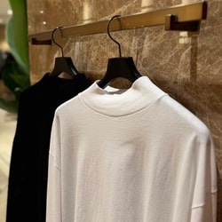 BEAMS（ビームス）COMOLI / コットン ジャージ モックネック