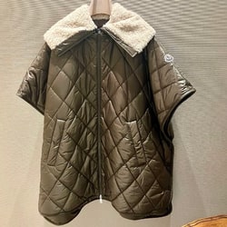 Demi-Luxe BEAMS】2022AW＊トリミングケープコート ポンチョ