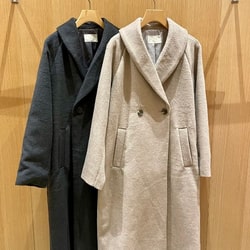BEAMS HEART（ビームス ハート）ショールカラー ロングコート