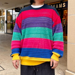 BEAMS Multi-border BEAMS Knit (Tops, Knitwear, Sweaters) for BEAMS Multi-border BEAMS Knit (Tops, Knitwear, Sweaters) for