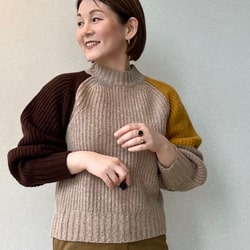 Demi-Luxe BEAMS Demi-Luxe BEAMS AK+1 / Color Block Knit (Tops, Knitwear, Sweaters) Available at BEAMS Demi-Luxe BEAMS Demi-Luxe BEAMS AK+1 / Color Block Knit (Tops, Knitwear, Sweaters) Available at BEAMS