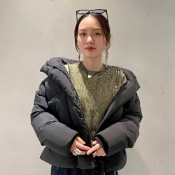 Ray BEAMS Ray BEAMS CANADA GOOSE / Junction Cropped Puffer