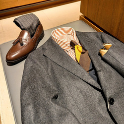 BEAMS F（ビームスF）EASY VITALE BARBERIS CANONICO ウール