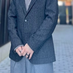 BEAMS HEART（ビームス ハート）シルクネップ グレンチェック 2ボタン ジャケット 24FW（S～XL・セットアップ対応）（ジャケット  カジュアルジャケット）通販｜BEAMS