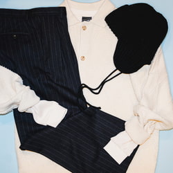 BEAMS T（ビームスT）【SPECIAL PRICE】ワッフル ヘンリーネック