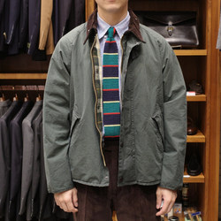 BEAMS F（ビームスF）【別注】Barbour / TRANSPORT ウォッシュド