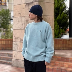 BEAMS（ビームス）【別注】FRED PERRY / フラッフィ クルー