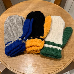 BEAMS BOY（ビームス ボーイ）2トーン ミトン（ファッション雑貨