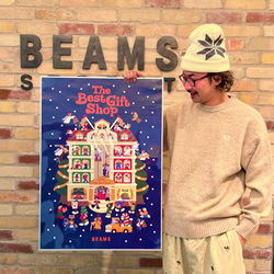BEAMS (BEAMS) [Special order] FRED PERRY / Fluffy crew neck