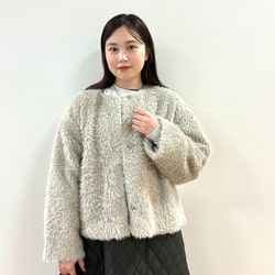 BEAMS HEART（ビームス ハート）フェイクファー ブルゾン