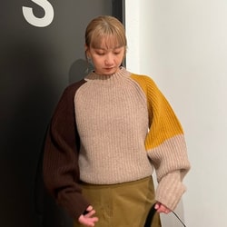Demi-Luxe BEAMS Demi-Luxe BEAMS AK+1 / Color Block Knit (Tops, Knitwear, Sweaters) Available at BEAMS Demi-Luxe BEAMS Demi-Luxe BEAMS AK+1 / Color Block Knit (Tops, Knitwear, Sweaters) Available at BEAMS