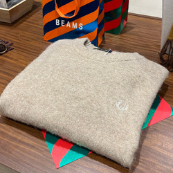 BEAMS（ビームス）【別注】FRED PERRY / フラッフィ クルー