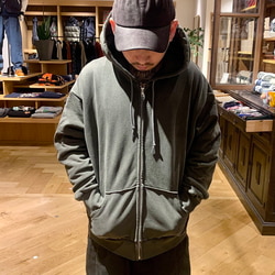 BEAMS T（ビームスT）FRUIT OF THE LOOM / PIGMENT FULL ZIP