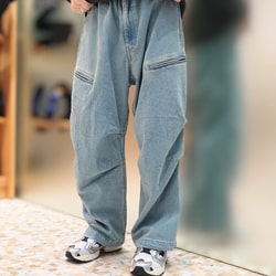 BEAMS(ビームス)フェード デニム カーゴパンツ(パンツ BEAMS(ビームス)フェード デニム カーゴパンツ(パンツ