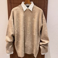 BEAMS (BEAMS) [Special order] FRED PERRY / Fluffy crew neck