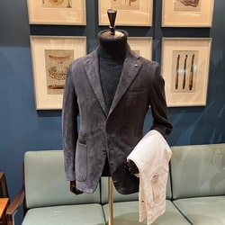 BEAMS F（ビームスF）【別注】Belvest / スエード ジャケット