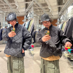 BEAMS（ビームス）【別注】LAVENHAM / REVERSIBLE QUILTED