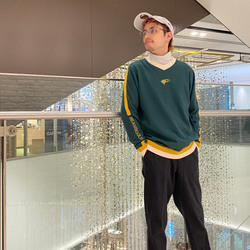 BEAMS GOLF 裏起毛 ストレッチジャージパンツ