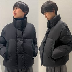 Ray BEAMS Ray BEAMS CANADA GOOSE / Junction Cropped Puffer