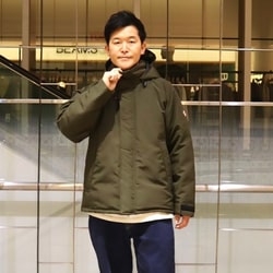 BEAMS DANTON / Down Army BEAMS Jacket (Blouson Down Jacket
