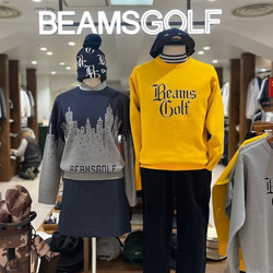 BEAMS GOLF（ビームス ゴルフ）【4/17再値下げ】NYロゴ 総柄