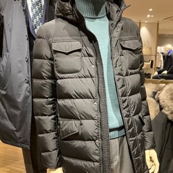 BEAMS F（ビームスF）HERNO / POLAR TECH 4ポケットフードダウン