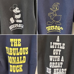 BEAMS (BEAMS) [Special order] WIFFLE / MICKEY MOUSE CREWNECK