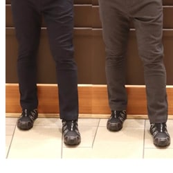 BEAMS（ビームス）モールスキン ストレッチ テーパードパンツ