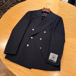 BEAMS F（ビームスF）HANDMADE FOX BROTHERS ネイビー ダブル
