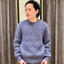 BEAMS（ビームス）5ゲージ シャギー クルーネック ニット
