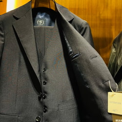 BEAMS F（ビームスF）MARZOTTO ウール×モヘヤ スリーピース