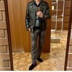 BEAMS F（ビームスF）PEMBRIDGE SHEPHERD / フェアアイル V