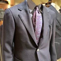 BEAMS F（ビームスF）HANDMADE SAVILE CLIFFORD ネイビー