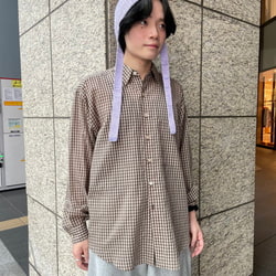 BEAMS（ビームス）AURALEE / AIRY LIGHT COTTON CHECK BIG SHIRT