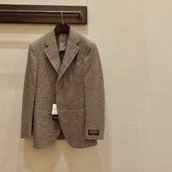 BEAMS F（ビームスF）E.THOMAS ミックスファブリック チェック