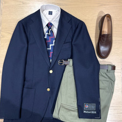BEAMS F（ビームスF）Tangent / M-47 コットンヘリンボーン